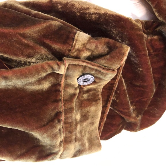 Aratta Velvet Jacket Medium gold- green - Picture 12 of 12